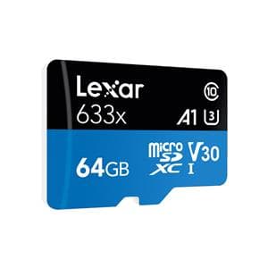 yViz(LT[) LEXAR High-Performance 633x microSDXCJ[h UHS-I 64GB LSDMI64GBB1JP633A