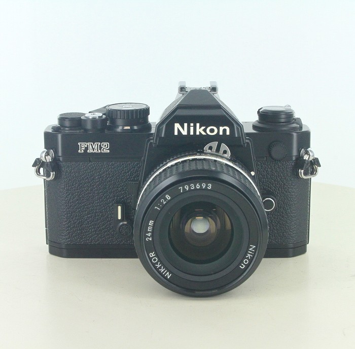 yÁz(jR) Nikon NEW FM2 BK+Ais24/2.8