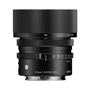 【新品】(シグマ)SIGMA Contemporary 45mm F2.8 DG (ソニーE用/フルサイズ対応) ブラック