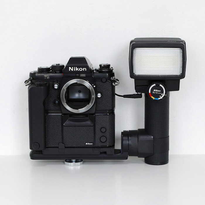 【中古】(ニコン) Nikon F3+Ai-s35-70/3.5+Ai-sマイクロ55/2.8+MD-4