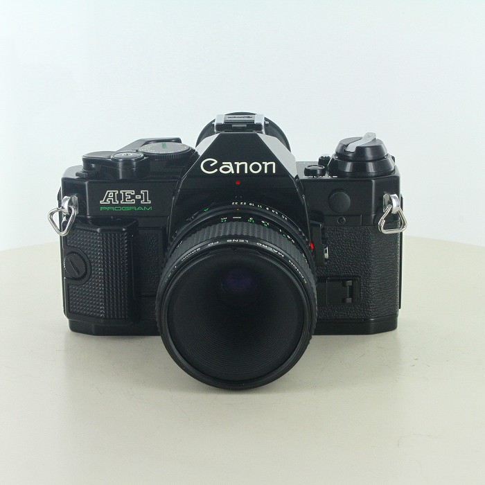 【中古】(キヤノン) Canon AE-1 PROGRAM+NEW FD50/3.5 MACRO+155A