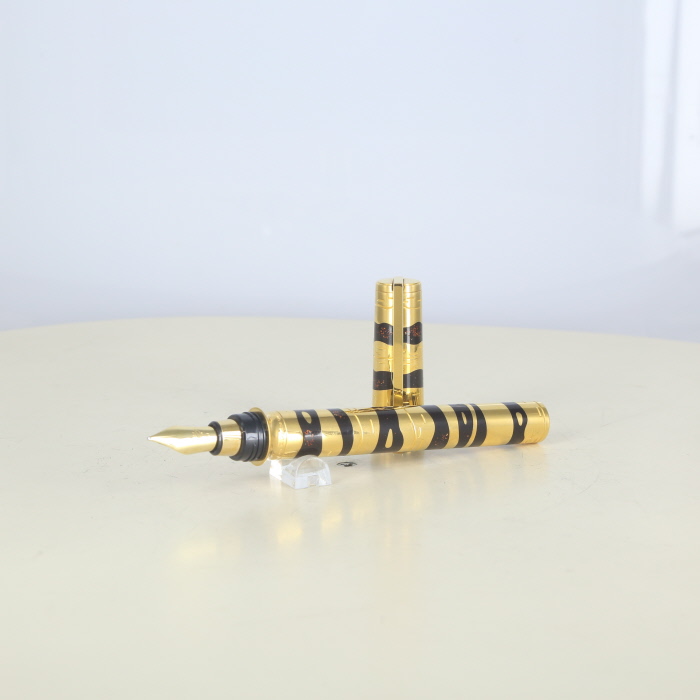 【中古】(デュポン) DUPONT Les Elements earth 土 24K 限定万年筆