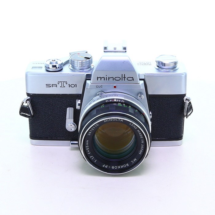 �y���Áz(�~�m���^) MINOLTA SRT101+MC���b�R�[��55/1.7PF