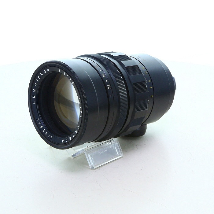 【中古】(ライカ) Leica ズミクロン M90/2 E48 フード組込