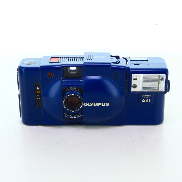 【中古】(オリンパス) OLYMPUS XA2+A11 シティブルー