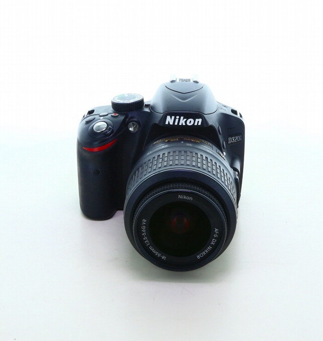 【中古】(ニコン) Nikon D3200 レンズキツト ブラツク