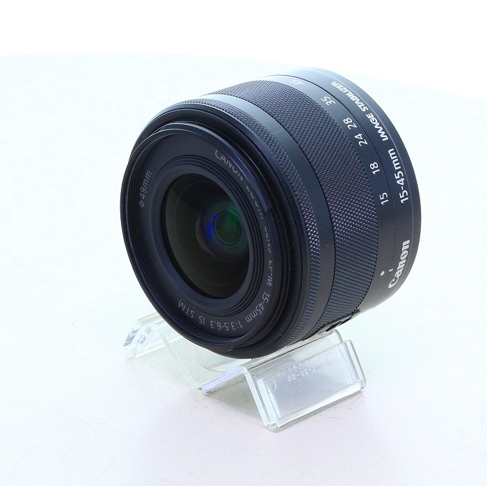【中古】(キヤノン) Canon EF-M15-45/3.5-6.3 IS STM ブラック