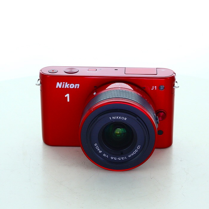 【中古】(ニコン) Nikon Nikon1 J1 ズームキット レッド