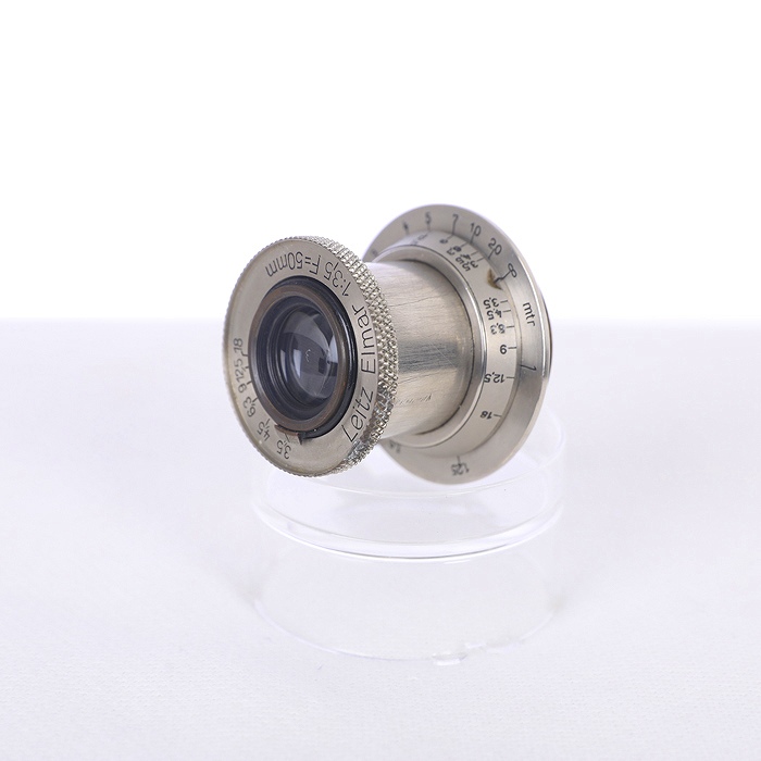 【中古】(ライカ) Leica ニッケルエルマー L50/3.5(沈胴)全周型