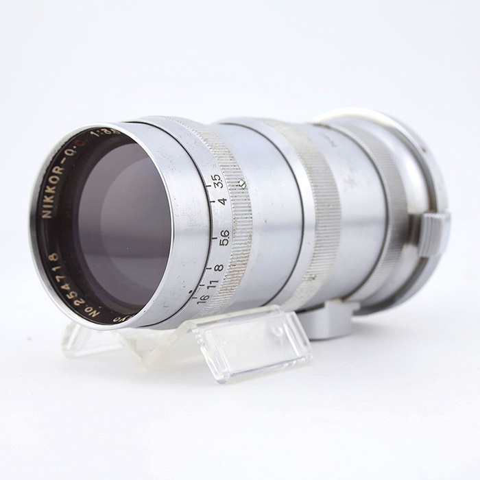 【中古】(ニコン) Nikon S用 NIKKOR-Q・C 13.5cm/3.5 クローム