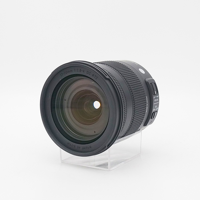 【中古】(シグマ) SIGMA 17-70/2.8-4 DC マクロ OS HSM Contemporary キヤノン用