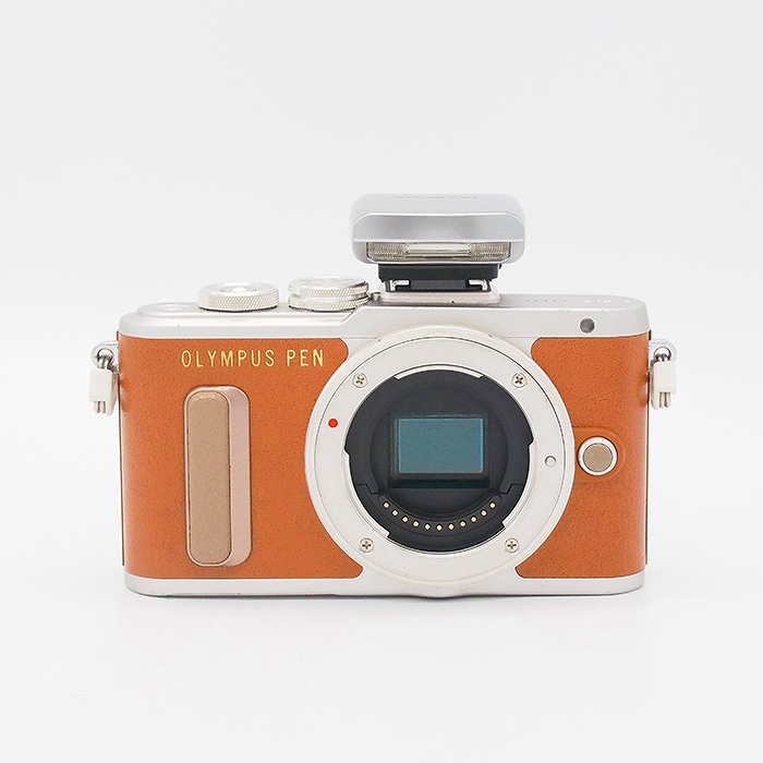 【中古】(オリンパス) OLYMPUS E-PL8 ブラウン ※ボディ・バッテリーノミ