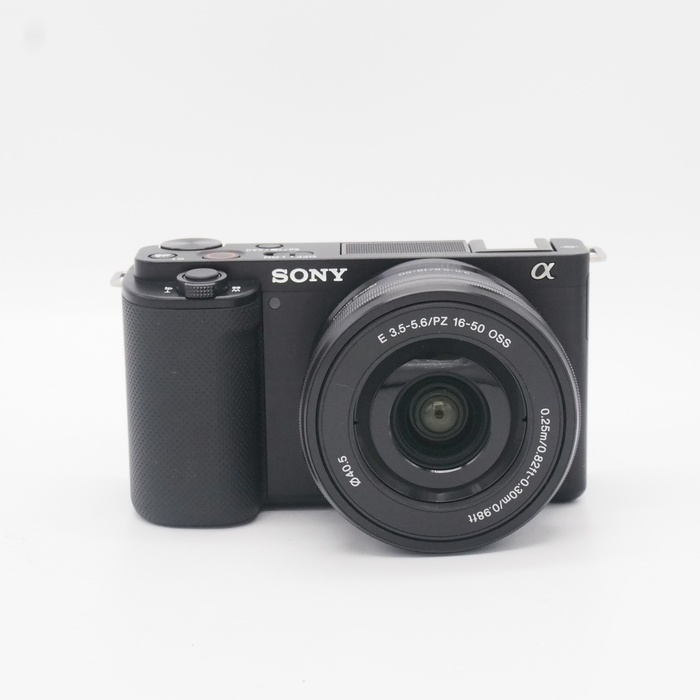 【中古】(ソニー) SONY VLOGCAM ZV-E10L B パワーズームレンズキット(E16-50 PZ)