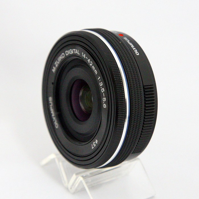 【中古】(オリンパス) OLYMPUS M.ZUIKO DIGITAL ED14-42/3.5-5.6 EZ ブラック