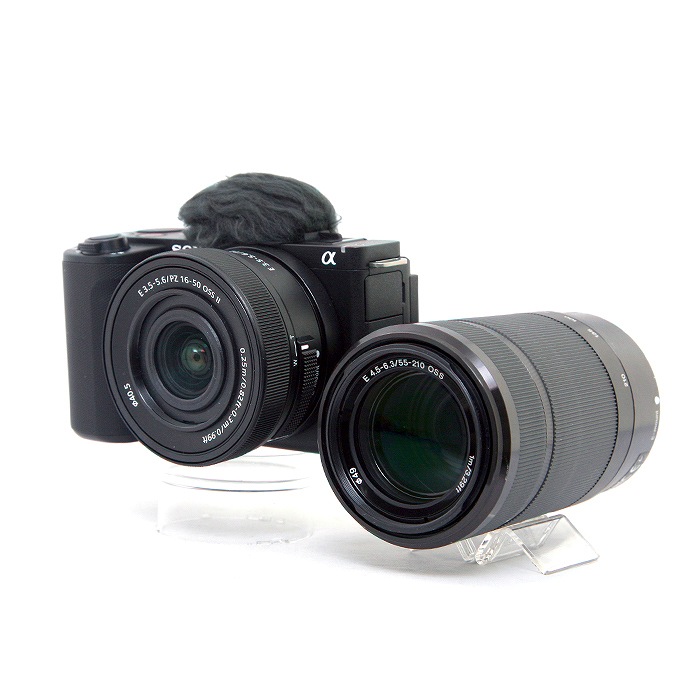 �y���Áz(�\�j�[) SONY VLOGCAM ZV-E10M2X B �_�u���Y�[�������Y�L�b�g �u���b�N