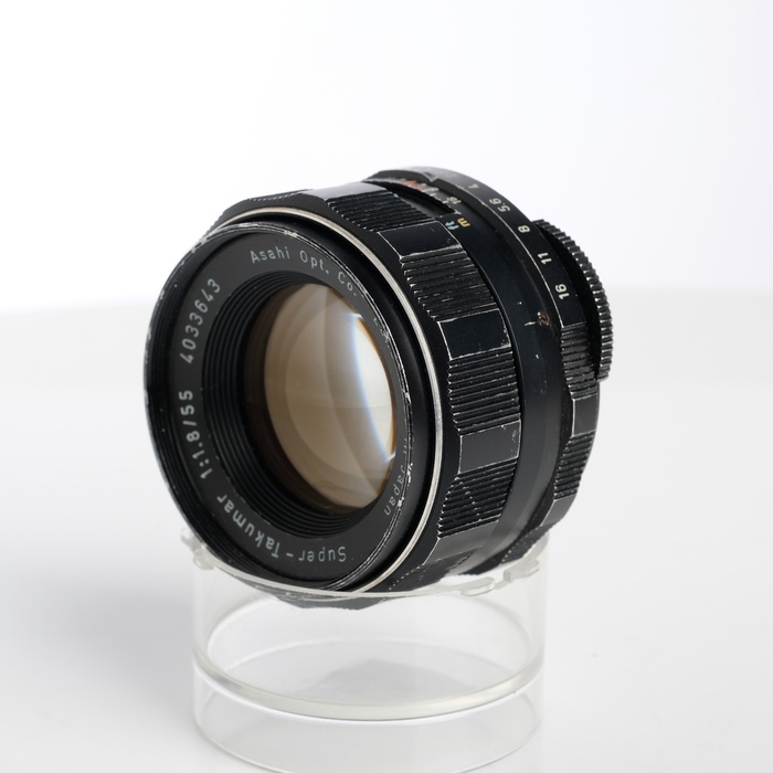 �y���Áz(�y���^�b�N�X) PENTAX �X�[�p�[�^�N�}�[ 55/1.8 (M42)