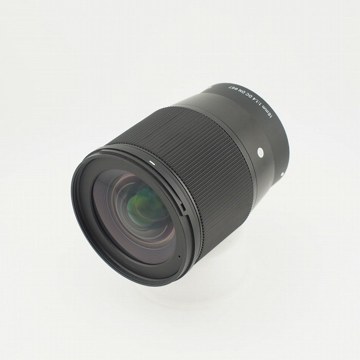 【中古】(シグマ) SIGMA 16/1.4 DC DN CONTEMPORARY ソニーE/APS-C用