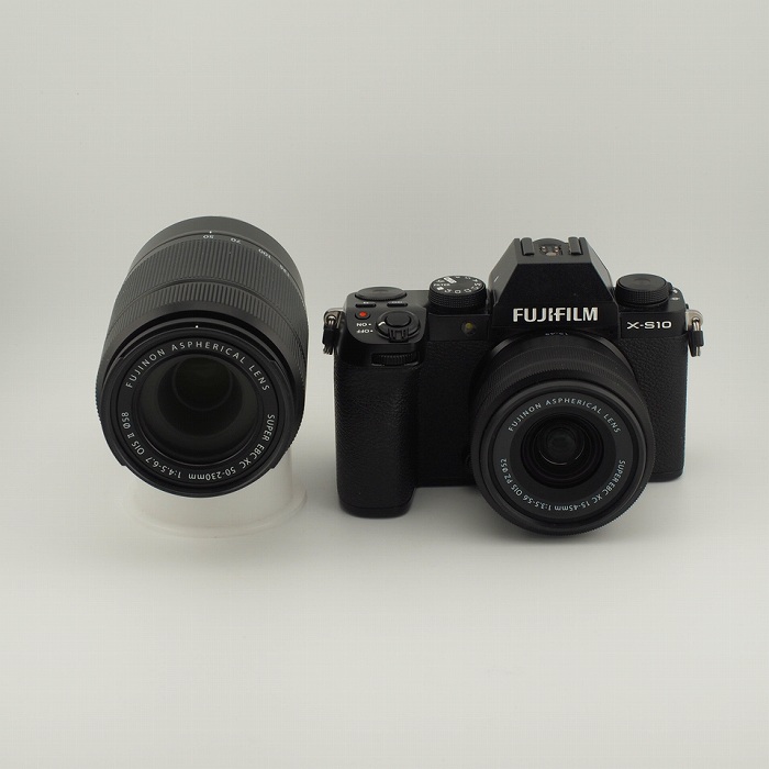 �y���Áz(�t�W�t�C����) FUJIFILM X-S10+15-45/50-230II �_�u���Y�[�������Y�L�c�g