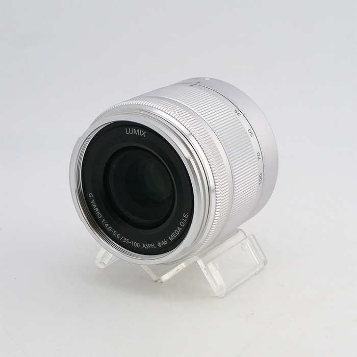 【中古】(パナソニック) Panasonic G VARIO 35-100/4.0-5.6 ASPH. MEGA O.I.S. シルバー