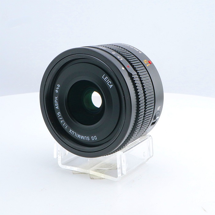 �y���Áz(�p�i�\�j�b�N) Panasonic LEICA DG SUMMILUX 15/1.7 ASPH. �u���b�N