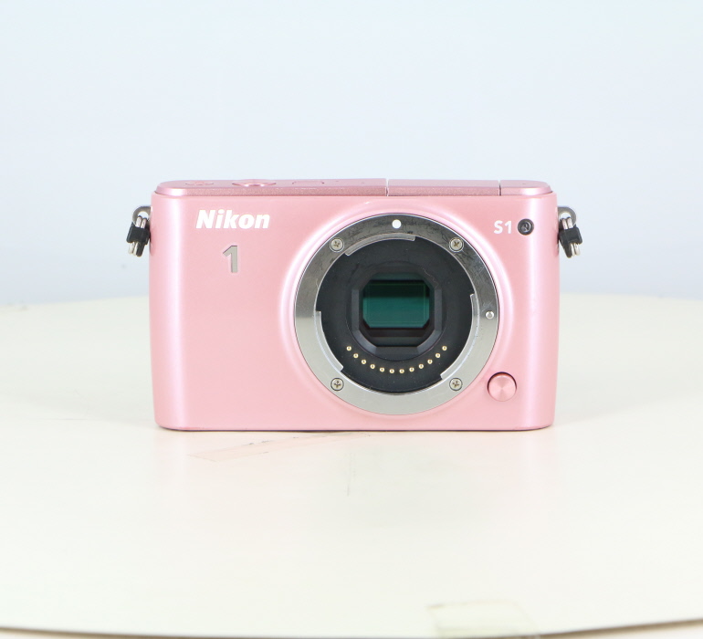【中古】(ニコン) Nikon 1 S1 ボディ ピンク