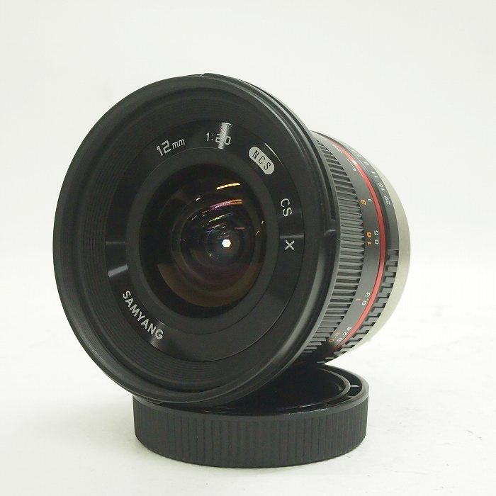 【中古】(サムヤン) SAMYANG 12/2 NCS CS ブラック フジX用