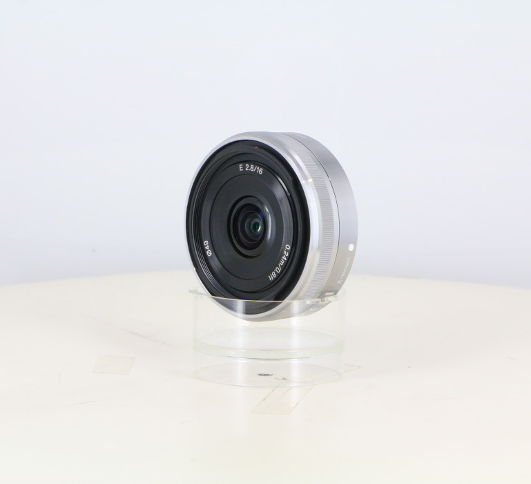 【中古】(ソニー) SONY E16/2.8 シルバー