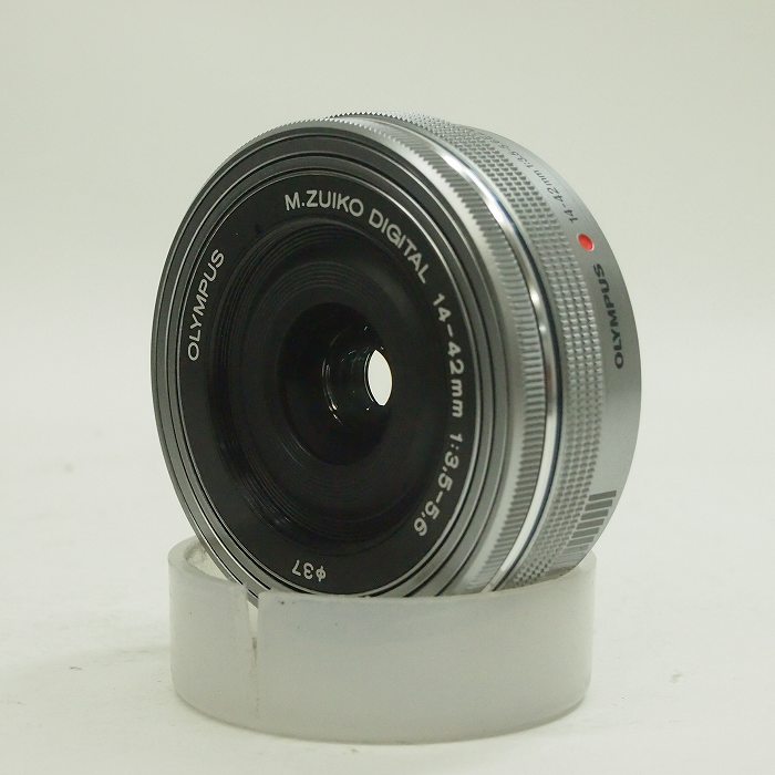 【中古】(オリンパス) OLYMPUS M.ズイコーデジタル ED14-42/3.5-5.6 EZ シルバー