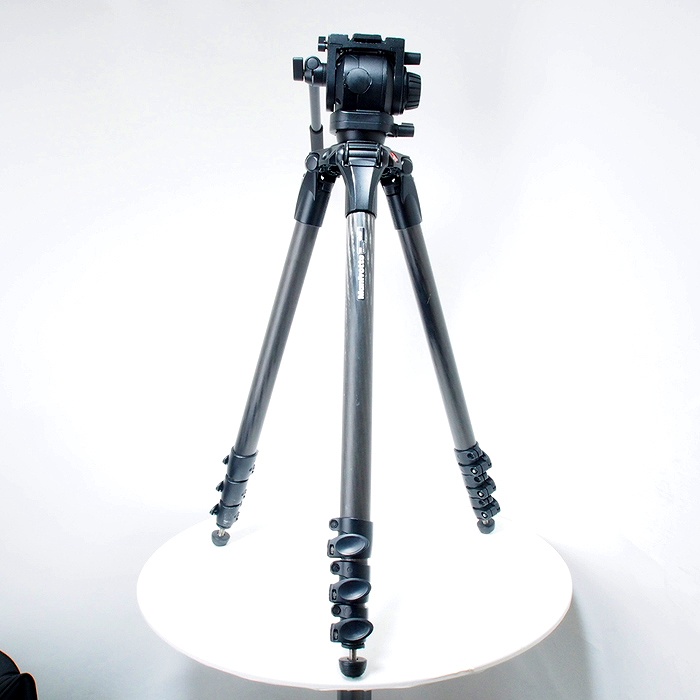【中古】(マンフロット) Manfrotto マンフロツト 536+ビデオ雲台519