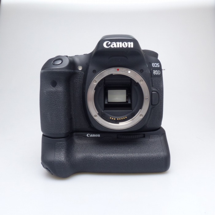 【中古】(キヤノン) Canon EOS80D+バッテリーグリップBG-E14
