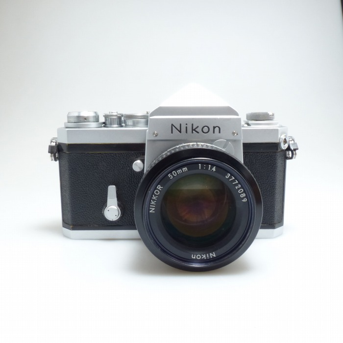 【中古】(ニコン) Nikon Fアイレベル+NIKKOR50/1.4
