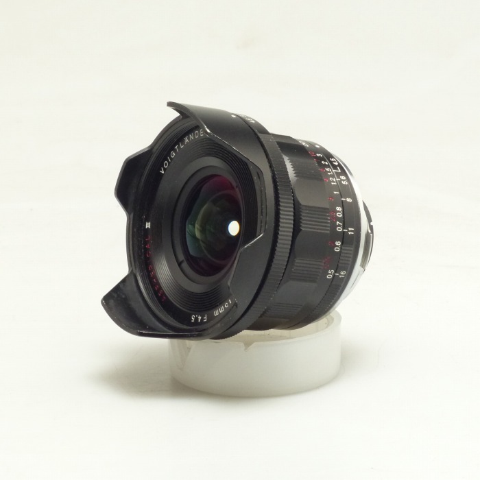 【中古】(フォクトレンダー) Voigtlander スーパーワイドヘリアー 15/F4.5 ASPHERICAL III VM ブラック