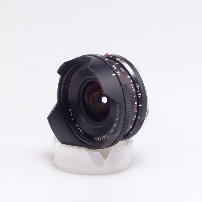 【中古】(フォクトレンダー) Voigtlander スーパーワイドヘリアー 15/F4.5 VM ブラック