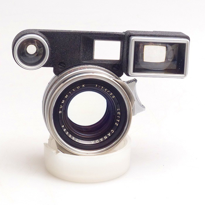 【中古】(ライカ) Leica Summilux-M 35/1.4 1st メガネ付 クローム