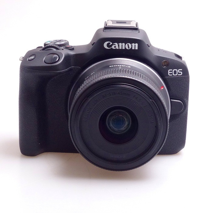 【中古】(キヤノン) Canon EOS R50 RF18-45 IS STM レンズキット ブラック