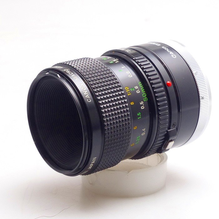 【中古】(キヤノン) Canon NEW FD50/F3.5 マクロ+エクステンションチューブFD25