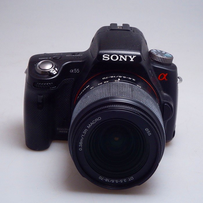 【中古】(ソニー) SONY α55 + DT18-70/F3.5-5.6 SLT-A55