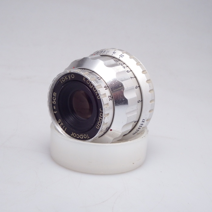 �y���Áz�������w Topcor 5cm/3.5 �Œ苾��K�^ (L39)
