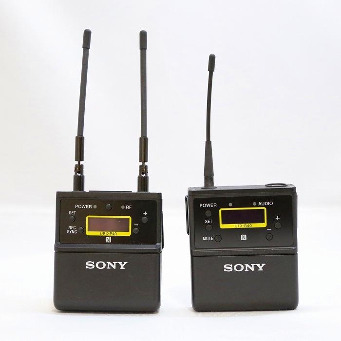 【中古】(ソニー) SONY UWP-D21 ワイヤレスマイクロホンパッケージ UTX-B40+URX-P40セット