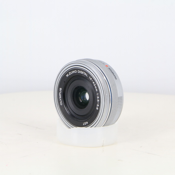 【中古】(オリンパス) OLYMPUS MズイコーデジタルED14-42/3.5-5.6 EZ シルバー