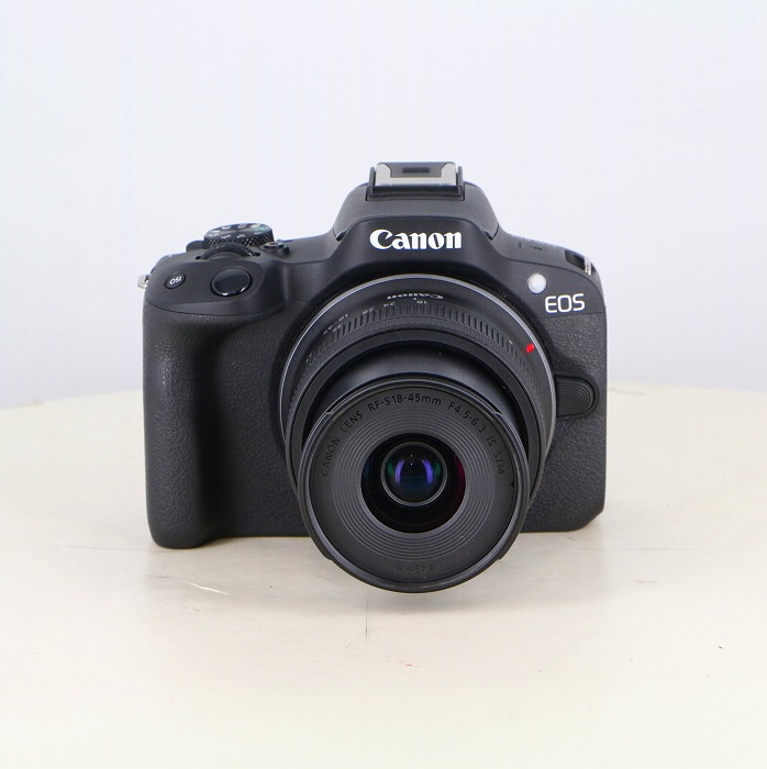 【中古】(キヤノン) Canon EOS R50+RF18-45 IS STM レンズキツト ブラツク