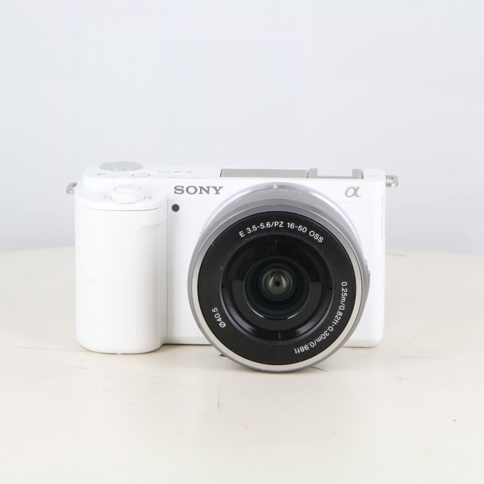 【中古】(ソニー) SONY VLOGCAM ZV-E10ホワイト+E PZ16-50キット