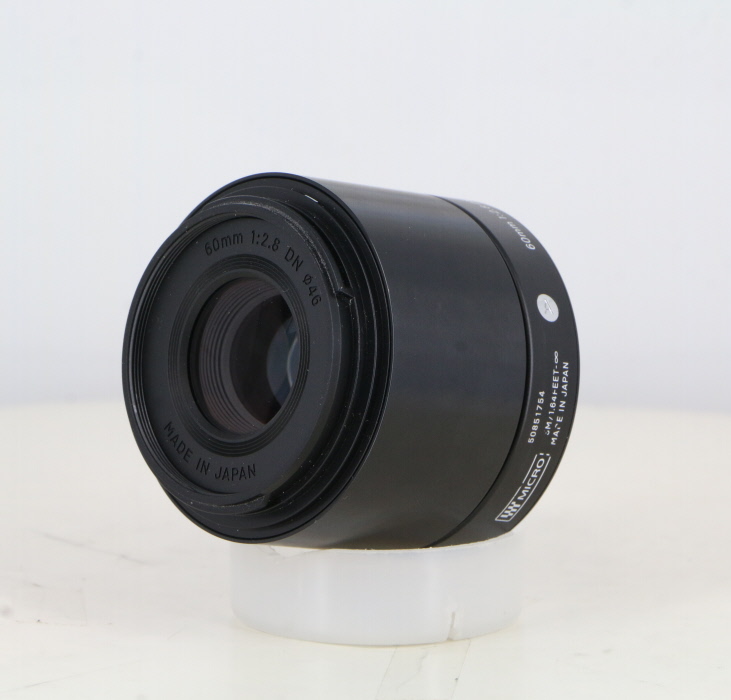 【中古】(シグマ) SIGMA A 60/2.8 DN ブラツク マイクロフォーサーズ用