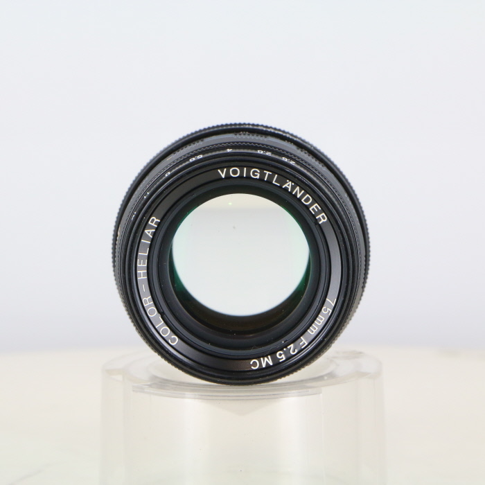 �y���Áz(�t�H�N�g�����_�[) Voigtlander �J���[�w���A�[75/2.5 BK