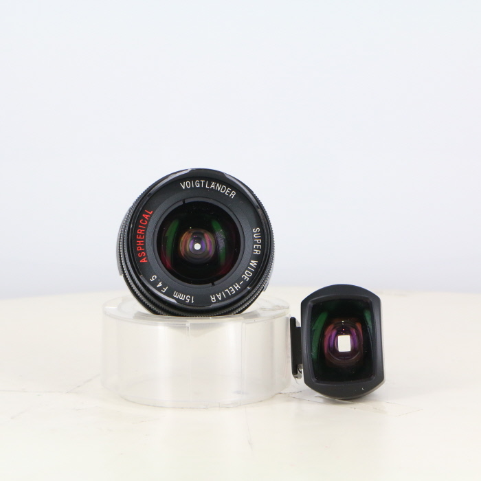 �y���Áz(�t�H�N�g�����_�[) Voigtlander �X�[�p�[���C�h�w���A�[15/4.5 BK L39�}�E���g