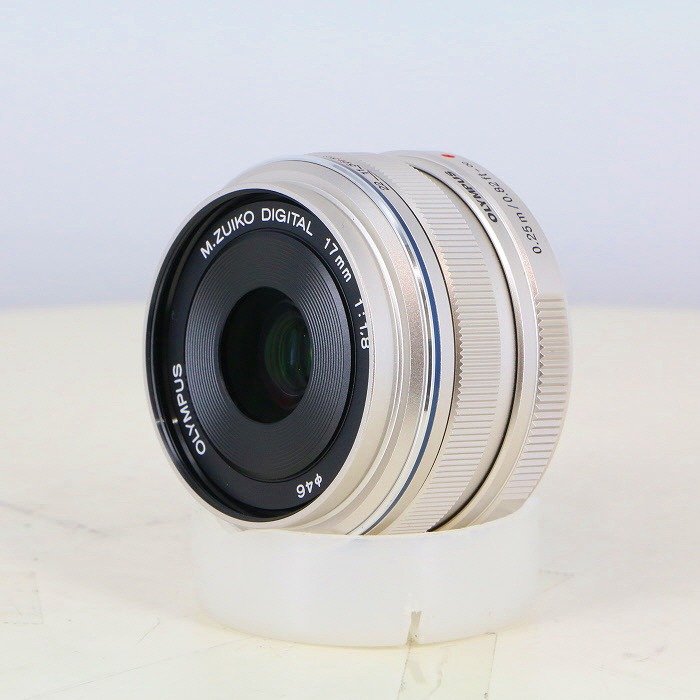 �y���Áz(�I�����p�X) OLYMPUS M.�Y�C�R�[�f�W�^�� 17/1.8 �V���o�[