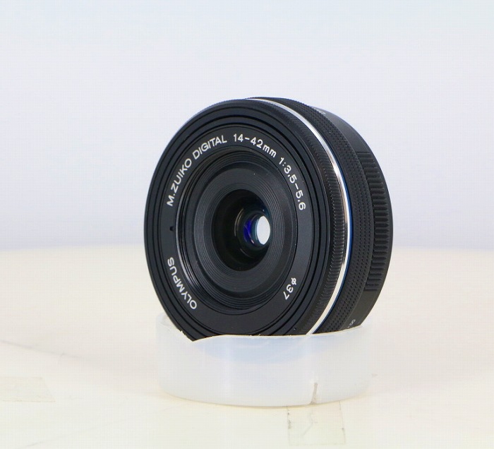 【中古】(オリンパス) OLYMPUS MズイコーデジタルED14-42/3.5-5.6 EZ ブラック