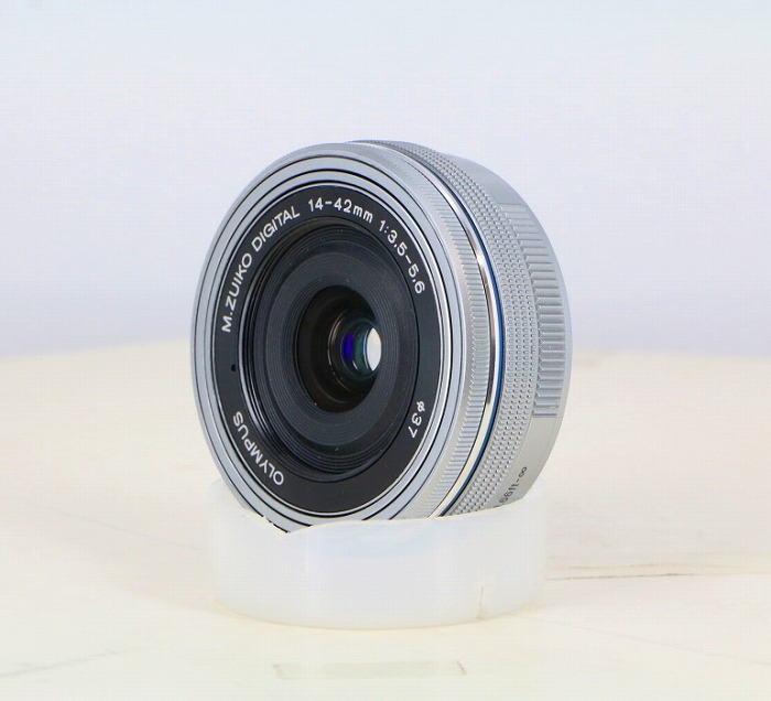 �y���Áz(�I�����p�X) OLYMPUS M�Y�C�R�[�f�W�^��ED14-42/3.5-5.6 EZ �V���o�[