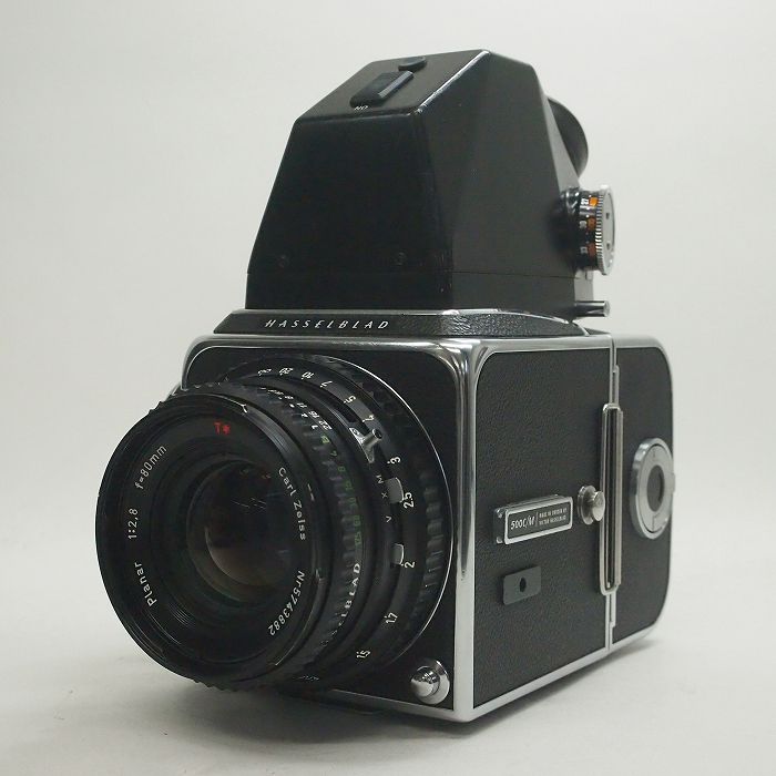 【中古】(ハッセルブラッド) HASSELBLAD 500C/M(メータープリズムファインダー)+C80/2.8+A12マガジン