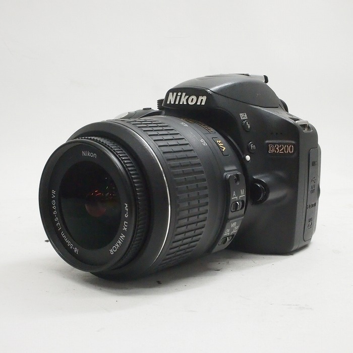 【中古】(ニコン) Nikon D3200+AF-S DX18-55/3.5-5.6G VR ブラック